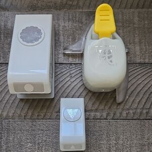 EK Craft Punch Set Circle Triangle Border Craftbooking Cardmaking DIY